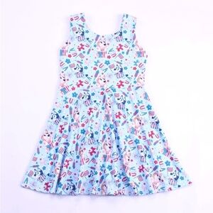 Disney 4th of July girls toddler twirl dress bluey